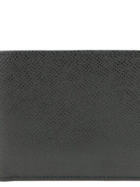 Louis Vuitton Amerigo Taiga Leather Men's Wallet Black